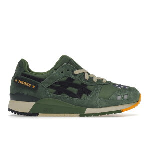 ASICS �A�V�b�N�X �����Y �X�j�[�J�[ �yASICS Gel-Lyte III Sneaker Politics Always Ready�z �T�C�Y US_5.5(23.5cm) Courtyard Green/Black