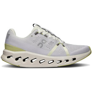 On �I�� ���f�B�[�X �X�j�[�J�[ �yOn Running Cloudsurfer White Sand (Women's)�z �T�C�Y US_9(26.0cm) White/Sand