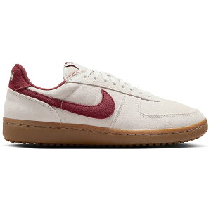 Nike �i�C�L ���f�B�[�X �X�j�[�J�[ �yNike Field General Suede Light Bone Dark Team Red (Women's)�z �T�C�Y US_5(22.0cm) Light Bone/Gum Dark Brown/Dark Team Red