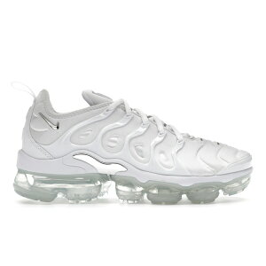 Nike �i�C�L ���f�B�[�X �X�j�[�J�[ �yNike Air VaporMax Plus White Chrome (Women's)�z �T�C�Y US_8(25.0cm) White/Metallic Silver