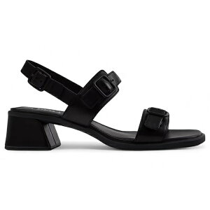 Camper �J���y�[�� ���f�B�[�X �X�j�[�J�[ �yCamper Kora Sandal Black Leather (Women's)�z �T�C�Y EU_35(21.5cm) Black