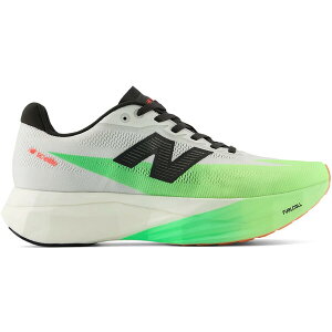 New Balance �j���[�o�����X ���f�B�[�X �X�j�[�J�[ �yNew Balance FuelCell SuperComp Elite v5 White Mint Flash (Women's)�z �T�C�Y US_9.5(26.5cm) White/Mint Flash/Lime Leaf