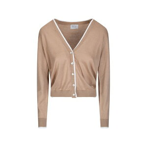 �r�[���[ ���f�B�[�X �J�[�f�B�K�� �A�E�^�[ Button v-neck cardigan Neutrals