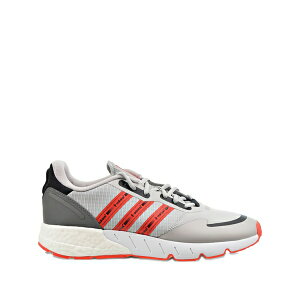 �A�f�B�_�X �����Y �X�j�[�J�[ �V���[�Y Zx 1k boost grey semi/solar red sneakers Grey