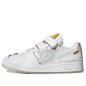 adidas �A�f�B�_�X �����Y �X�j�[�J�[ �yadidas Originals Forum 84 Low x FiSN 'White Pink' GY2416�z �T�C�Y US_6.5(24.5cm)
