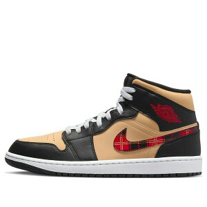 Air Jordan W[_ Y Xj[J[ yAir Jordan 1 Mid SE 'Tartan Swoosh' DZ5329-001z TCY US_9(27.0cm)