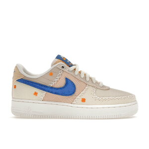 Nike �i�C�L ���f�B�[�X �X�j�[�J�[ �yNike Air Force 1 Low '07 40th Anniversary Edition LA Flea (Women's)�z �T�C�Y US_5(22.0cm) Sail/Coconut Milk/White Onyx/Dark Marina Blue