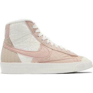 Nike iCL fB[X Xj[J[ yNike Blazer Mid 77 Toasty Pink Oxford (Women's)z TCY US_5(22.0cm) Pearl White/Pink Oxford-Sail