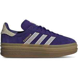 adidas �A�f�B�_�X ���f�B�[�X �X�j�[�J�[ �yadidas Gazelle Bold Collegiate Purple Wonder White (Women's)�z �T�C�Y US_5(22.0cm) Collegiate Purple/Wonder White/Gold Metallic