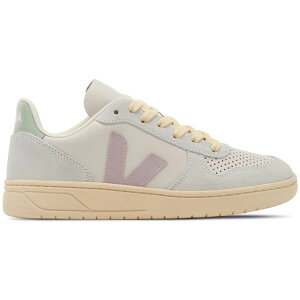 Veja ���F�W�� ���f�B�[�X �X�j�[�J�[ �yVeja V-10 Leather Gravel Monthol (Women's)�z �T�C�Y UK_41 Gravel/Parme/Menthol