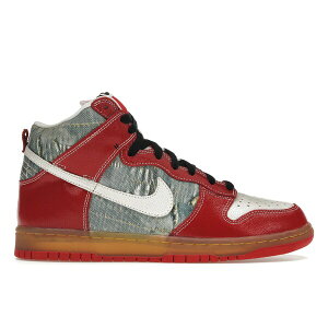 Nike �i�C�L �����Y �X�j�[�J�[ �yNike SB Dunk High Shoe Goo�z �T�C�Y US_10(28.0cm) Silver/White