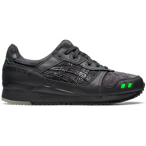 ASICS �A�V�b�N�X �����Y �X�j�[�J�[ �yASICS Gel-Lyte III OG Python Black�z �T�C�Y US_6(24.0cm) Black/Green