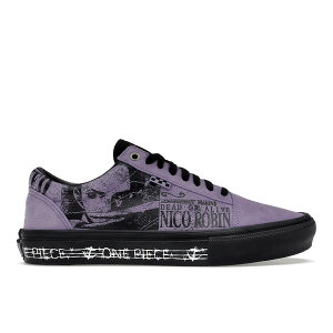 Vans �o���Y �����Y �X�j�[�J�[ �yVans Skate Old Skool One Piece Nico Robin�z �T�C�Y US_6(24.0cm) Purple/Black/White