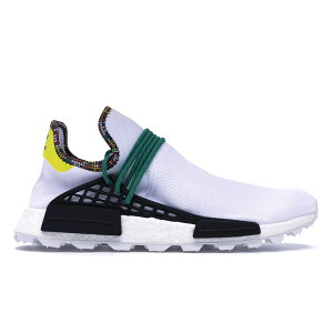 adidas �A�f�B�_�X �����Y �X�j�[�J�[ �yadidas NMD Hu Pharrell Inspiration Pack White�z �T�C�Y US_10(28.0cm) Footwear White/Bold Green/Bright Yellow