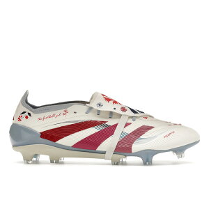 adidas �A�f�B�_�X �����Y �X�j�[�J�[ �yadidas Predator Elite Fold-Over Tongue FG Diana Al Shammari The Football Gal�z �T�C�Y US_12.5(30.5cm) Off White/Easy Pink/Pure Ruby