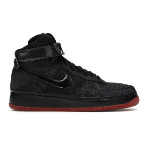 Nike �i�C�L �����Y �X�j�[�J�[ �yNike Air Force 1 High Eddie Cruz West Coast�z �T�C�Y US_9.5(27.5cm) Black/Black-Varsity Red-White