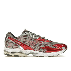 Mizuno �~�Y�m �����Y �X�j�[�J�[ �yMizuno Wave Rider 10 Flame Wave One Block Down Koi�z �T�C�Y US_10(28.0cm) Red/Grey/White