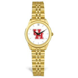 ジャーディン レディース 腕時計 アクセサリー Houston Cougars Women's Logo Medallion Rolled Link Bracelet Wristwatch -
