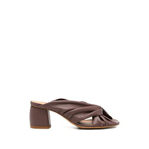 �t�H���e �t�H���e ���f�B�[�X �T���_�� �V���[�Y Nappa crossed sandals Brown