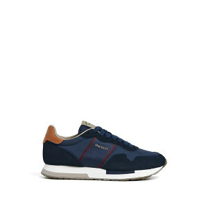 �n�P�b�g �����Y �X�j�[�J�[ �V���[�Y Suede panelled sneakers Blue