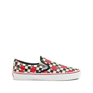 ���@�����e�B�m �K�����@�[�j �����Y �X�j�[�J�[ �V���[�Y X vans vlogo checkerboard print and polka dot slip-on sneakers Neutrals