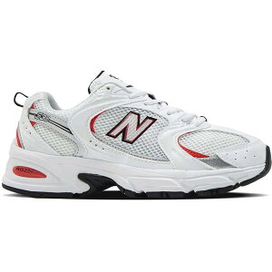 New Balance �j���[�o�����X �����Y �X�j�[�J�[ �yNew Balance 530 White Blast Red�z �T�C�Y US_8(26.0cm) White/Blast Red