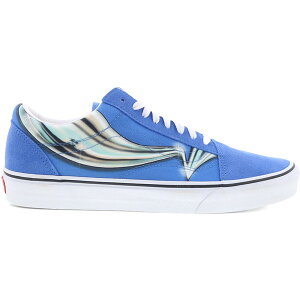 Vans oY Y Xj[J[ yVans Old Skool Warp Nebula Blue Chromez TCY US_5(23.0cm) Nebula Blue/Chrome