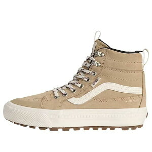 Vans �o���Y �����Y �X�j�[�J�[ �yVans Sk8-Hi Waterproof 'Brown White' VN000DAQTWH�z �T�C�Y US_5.5(23.5cm)