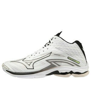 Mizuno �~�Y�m �����Y �X�j�[�J�[ �yMizuno Wave Lightning Z7 Mid 'White Black Grey' V1GA225009�z �T�C�Y US_12.5(30.5cm)