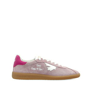 �f�B�[�X�N�G�A�[�h ���f�B�[�X �X�j�[�J�[ �V���[�Y Maple-leaf lace-up sneakers Pink