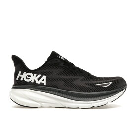 Hoka One One ホカオネオネ メンズ スニーカー 【Hoka One One Clifton 9】 サイズ US_9(27.0cm) Black White