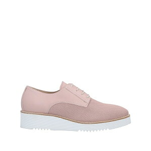 �y���������z �l�� �W�����f�B�[�j ���f�B�[�X �I�b�N�X�t�H�[�h �V���[�Y Lace-up shoes Pink