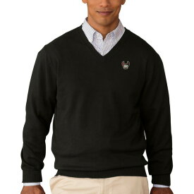 ビンテージアパレル メンズ シャツ トップス Indiana University of Pennsylvania Crimson Hawks Collegiate Clubhouse VNeck Sweater Black