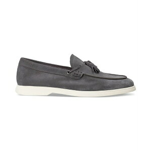 {X Y Xb|E[t@[ V[Y Men's Sienne Moccasin Slip-On Tassel Loafers Medium Grey