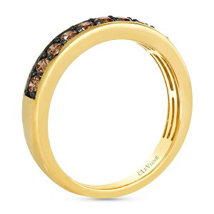 @ Y O ANZT[ Chocolatier Men's Chocolate Diamond Band (7/8 ct. t.w.) in 14k Gold No Color