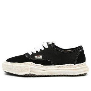 Maison MIHARA YASUHIRO ミハラヤスヒロ メンズ スニーカー 【Maison MIHARA YASUHIRO Baker OG Sole Canvas Suede Low 'Black' A12FW729-BLK】 サイズ US_7(25.0cm)