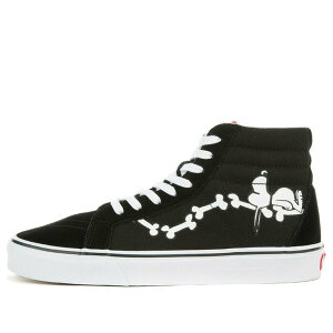Vans �o���Y �����Y �X�j�[�J�[ �yVans Peanuts x SK8-Hi Reissue 'Snoopy Bones' VN0A2XSBOHL�z �T�C�Y US_M_4.5