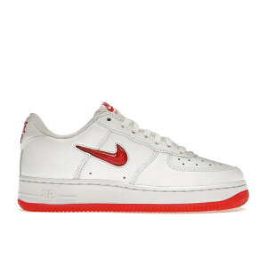 Nike �i�C�L �����Y �X�j�[�J�[ �yNike Air Force 1 Low '07 Retro Color of the Month Jewel Swoosh University Red�z �T�C�Y US_9.5(27.5cm) White/University Red