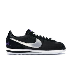 Nike �i�C�L �����Y �X�j�[�J�[ �yNike Cortez Los Angeles Black�z �T�C�Y US_7.5(25.5cm) Black/Metallic Silver-White