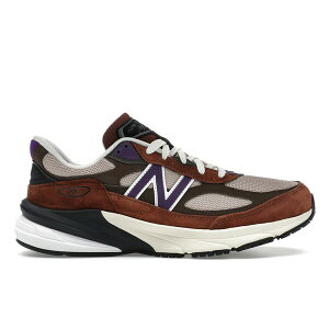 New Balance �j���[�o�����X �����Y �X�j�[�J�[ �yNew Balance 990v6 MiUSA Rich Oak�z �T�C�Y US_M_15 Rich Oak/Cosmic Grape