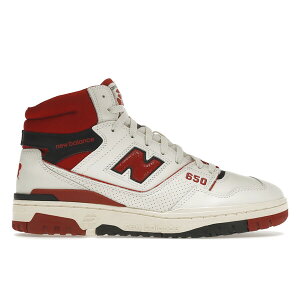 New Balance �j���[�o�����X �����Y �X�j�[�J�[ �yNew Balance 650R Aime Leon Dore White Red�z �T�C�Y US_5.5(23.5cm) White/Red