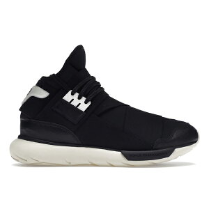 adidas �A�f�B�_�X �����Y �X�j�[�J�[ �yY-3 Qasa High Black White�z �T�C�Y US_8(26.0cm) Black/Black/Flat White