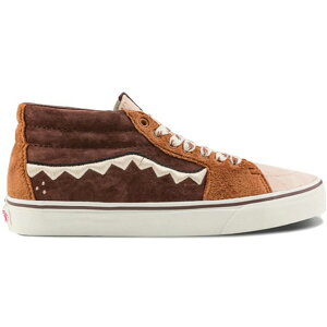 Vans �o���Y �����Y �X�j�[�J�[ �yVans Sk8-Mid Labubu The Monsters�z �T�C�Y US_6(24.0cm) Brown/Beige