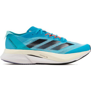 adidas �A�f�B�_�X �����Y �X�j�[�J�[ �yadidas Adizero Boston 12 Lucid Cyan�z �T�C�Y US_10(28.0cm) Lucid Cyan/Core Black/Flash Aqua
