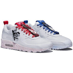 Nike �i�C�L �����Y �X�j�[�J�[ �yNike Air Max 90 Xbox x EA Sports Madden 20 Super Bowl LIV�z �T�C�Y US_11(29.0cm) White/Blue-Red-White