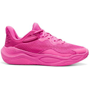 Under Armour �A���_�[�A�[�}�[ �����Y �X�j�[�J�[ �yUnder Armour Curry Splash 24 Suede Rebel Pink�z �T�C�Y US_8.5(26.5cm) Rebel Pink