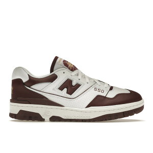 New Balance �j���[�o�����X �����Y �X�j�[�J�[ �yNew Balance 550 White Burgundy�z �T�C�Y US_7(25.0cm) White/Burgundy