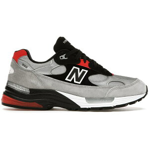 New Balance �j���[�o�����X �����Y �X�j�[�J�[ �yNew Balance 992 DTLR Discover and Celebrate�z �T�C�Y US_7(25.0cm) Grey/Black/Red