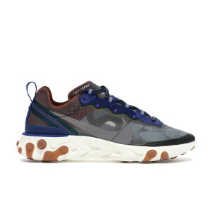 Nike �i�C�L �����Y �X�j�[�J�[ �yNike React Element 87 Dusty Peach�z �T�C�Y US_9.5(27.5cm) Dusty Peach/Atmosphere Grey-Deep Royal Blue-Lucid Green-Amarillo-Hyper Grape