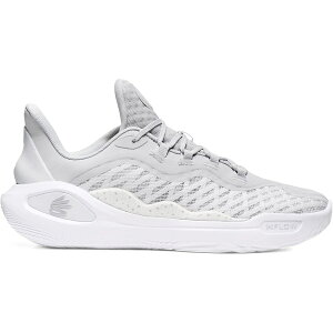 Under Armour �A���_�[�A�[�}�[ �����Y �X�j�[�J�[ �yUnder Armour Curry 11 TB White Halo Grey�z �T�C�Y US_M_14 White/Halo Grey